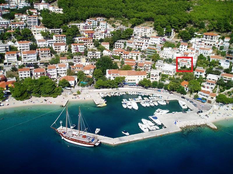 Apartmans Lale Brela Esterno foto